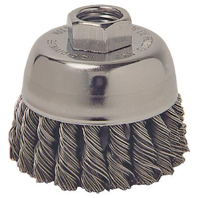 Cup Brush 3" Golden Wire